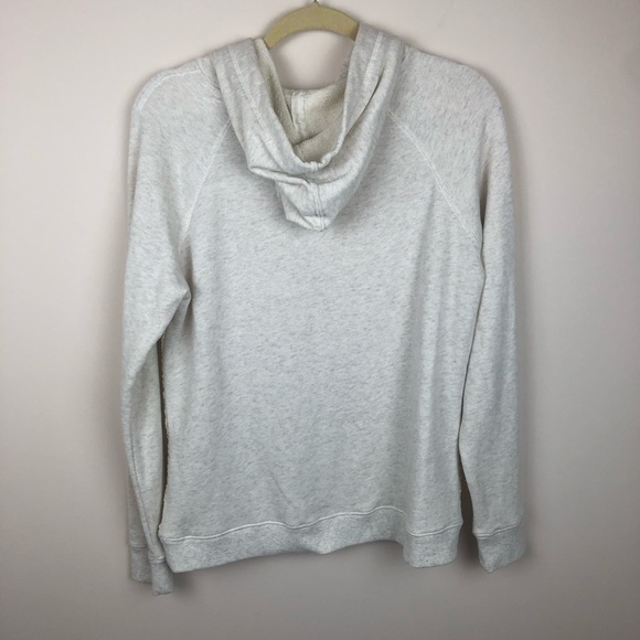 GRG / Garage - Cream Floral Lace Overlay Hoodie - Picture 5 of 6